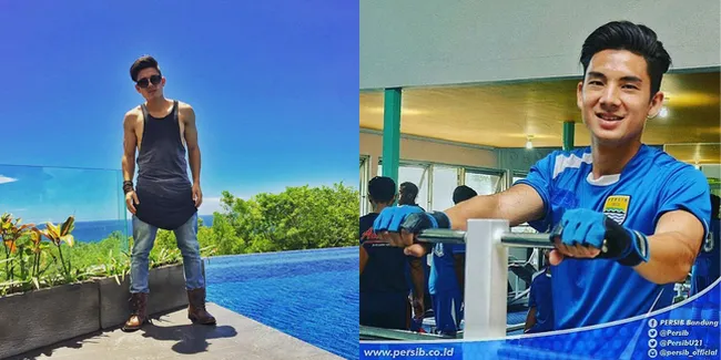 FOTO: Kim Kurniawan, Pesepakbola Ganteng & Adik Jennifer Bachdim 