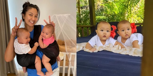 Foto Kimora dan Kanaya Anak Kembar Zivanna Letisha, Sering Dipanggil Cimol atau Pentol Karena Bulat Lucu