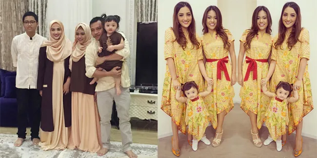 FOTO: Kompaknya, Saat Keluarga Anang Hermansyah Kembaran OOTD
