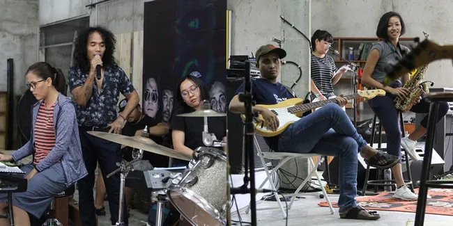 FOTO: Konser 35th Slank Libatkan Banyak Musisi Wanita