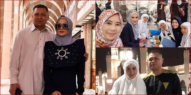 FOTO: Krisdayanti Umrah Bareng Kristina, Tetap Jalani Puasa