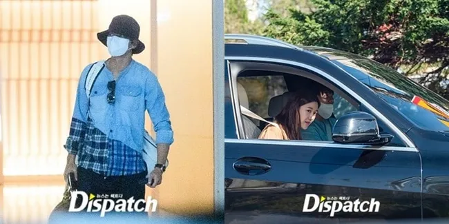 Foto Kronologi Kencan Sederhana Lee Seung Gi dan Lee Da In yang Dirilis Dispatch, ke Bank Dulu Lalu Kunjungi Nenek