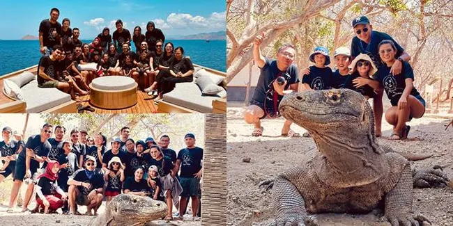FOTO: Liburan Anang Hermansyah Ajak Keluarga ke Labuhan Bajo, Rayakan Ultah Arsya