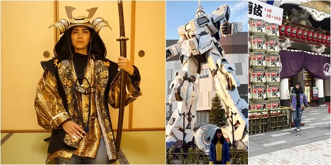 FOTO: Liburan di Jepang, Dinda Kanyadewi Nikmati Hal Seru & Beda