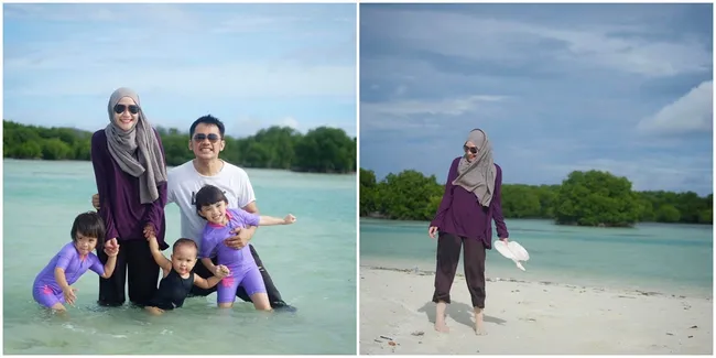 FOTO: Liburan Hangat Keluarga Zaskia Adya Mecca ke Pulau Seribu!