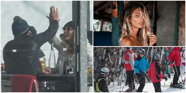 FOTO: Liburan Pangeran William ke Swiss, Akrab Dengan Model Hot