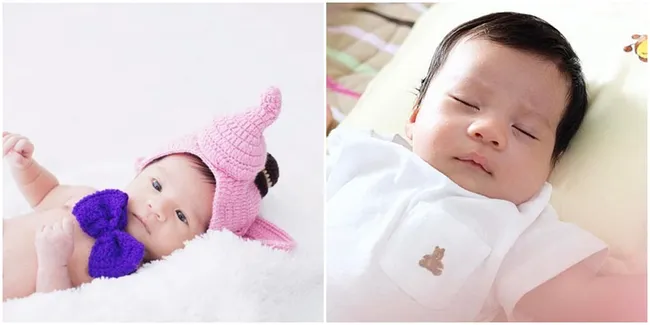 FOTO: Lucu! Baby Photoshoot Iori, Anak Putri Titian - Junior Liem