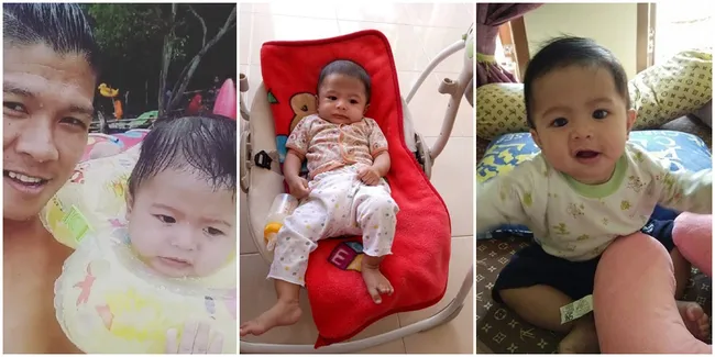 FOTO: Lucunya Bumbum, Anak Bungsu Andika Kangen Band - Caca