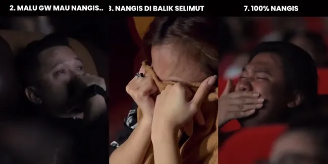 Foto Macam-Macam Tangisan Selebritis Saat Nonton 'MIRACLE IN CELL NO 7', Ada yang Malu-Malu Sampai Totalitas