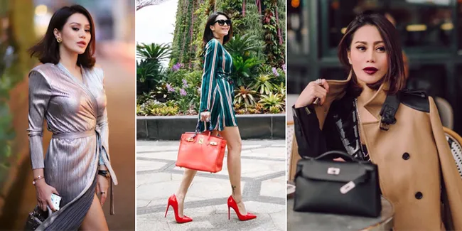 FOTO: Makin Cantik & Sosialita, Gaya Vicky Zainal Keren Maksimal!