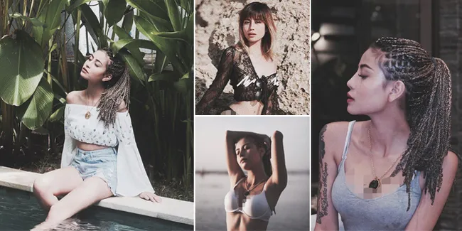 FOTO: Makin Hot, Awkarin Berani Buka-Bukaan & Pose Menantang