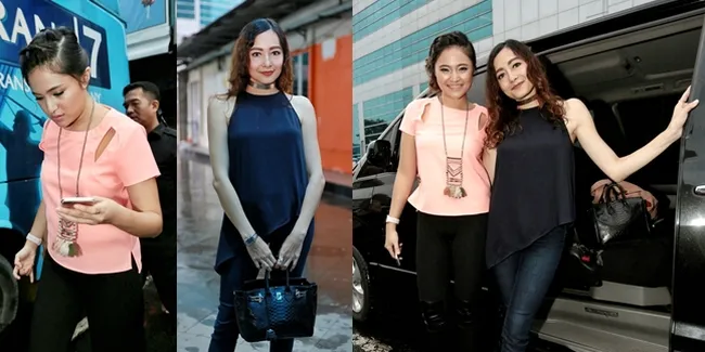 FOTO: Marshanda - Dewi Rezer, Ketika Dua Janda Cantik Sahabatan!