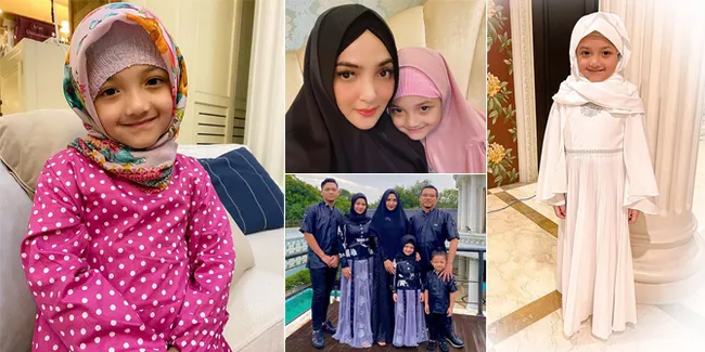 FOTO: Masih Kecil, Arsy Putri Anang - Ashanty Sudah Rajin Pakai Hijab Selama Bulan Ramadan