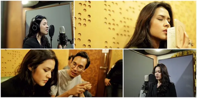 FOTO: Masuk Studio Lagi, Seriusnya Raisa Saat Siapkan Album ke-3