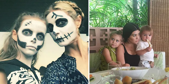 FOTO: Melting, Momen Hangat Para Seleb Hollywood dengan Buah Hati