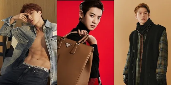 Foto Member EXO Jadi Ambassador Brand Fashion Ternama, Jiwa Modelnya Mewah Banget