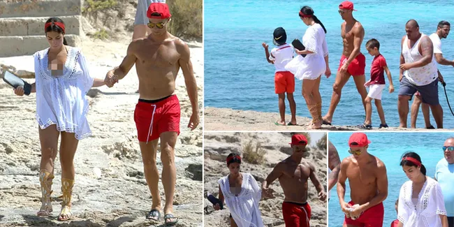FOTO: Mesra, Georgina Rodriguez Liburan Bareng Keluarga Ronaldo