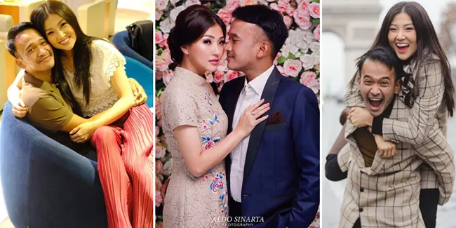 FOTO: Mesra Manja, Ruben Onsu - Sarwendah Bak Masih Pacaran