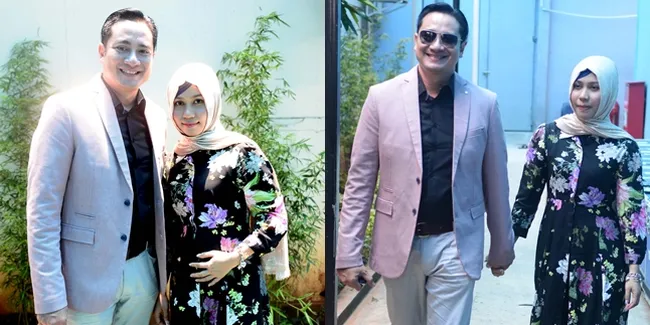 FOTO Mesra! Pengantin Baru Ivan Fadilla & Sarni Mama Baru Verrell