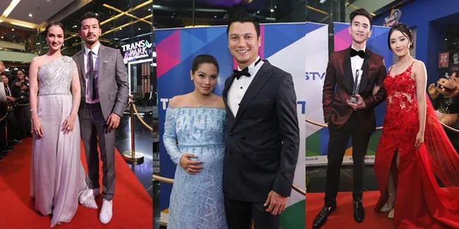 FOTO: Mesra, Sederet Pasangan Selebriti Hadiri Insert Awards 2017