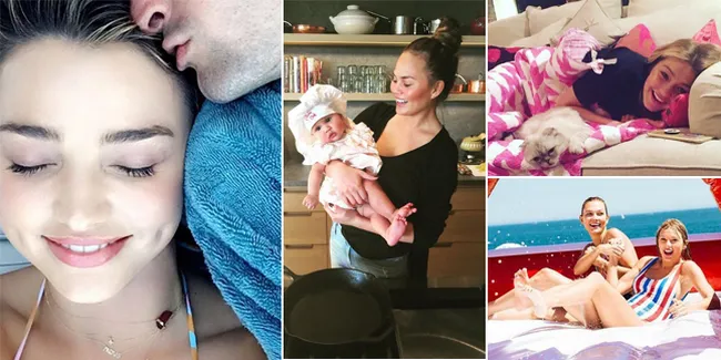 FOTO: #MeTime Seru Artis Hollywood, Liburan - Mesra Bareng Pacar