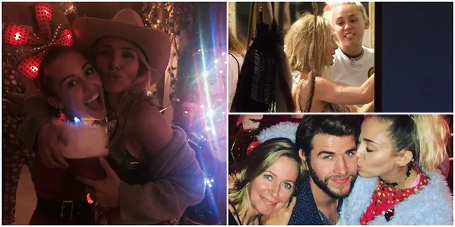 FOTO: Miley Cyrus & Elsa Pataky, Kembaran Tato Sampai Belanja