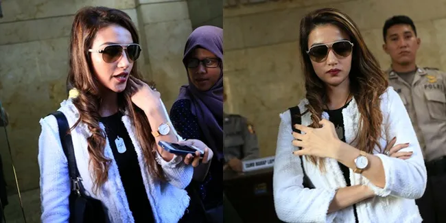 FOTO: Minta Hak Seorang Ibu, Tsania Marwa Resmi Laporkan Atalarik