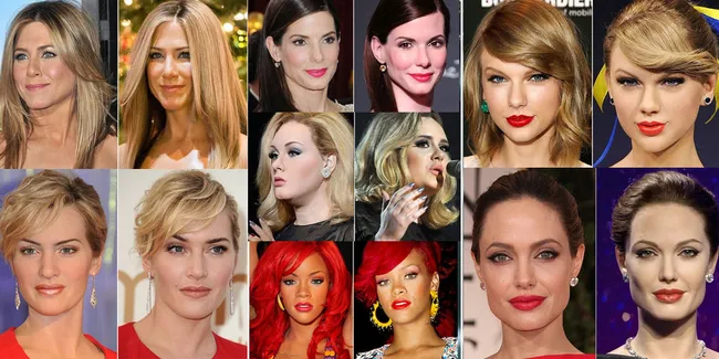 FOTO: Mirip! Wajah Cantik Artis Ini Asli Atau Cuma Patung Lilin?