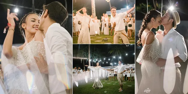 FOTO: Momen First Dance Nadine & Dimas Anggara, Mesra Romantis!