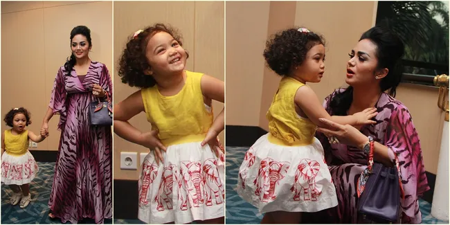 Foto Momen Kompak Krisdayanti dan Amora Usai Buka Puasa Bareng