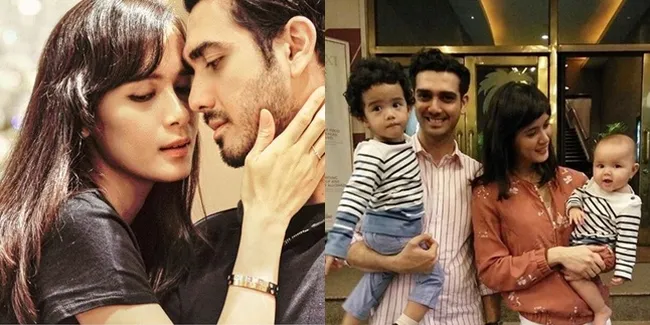 FOTO Momen Manis & Hangat Keluarga Fachri Albar & Renata Kusmanto