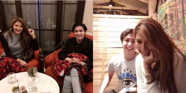 Foto Momen Tamara Bleszynski ke London Demi Kunjungi Teuku Rassya