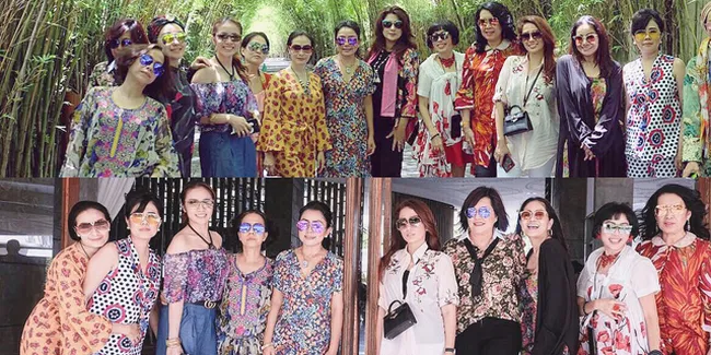 FOTO: Momo Geisha Ikut Geng Kepompong Liburan ke Bali