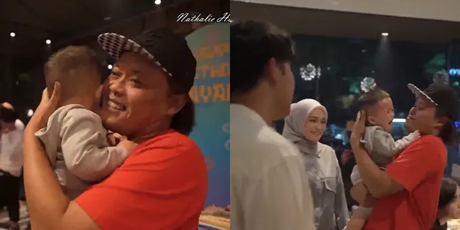 Foto Nathalie Holscher Saat Antar Adzam ke Ultah Sule, Terlihat Akrab dengan Putri Delina