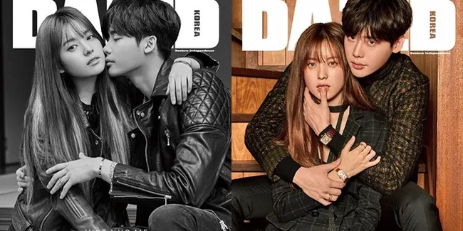 FOTO Nempel & Cium, Pemotretan Lee Jong Suk - Han Hyo Joo Baperin