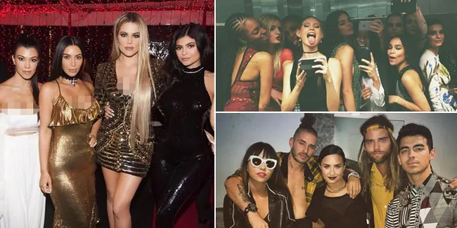 FOTO: Nggak Cuma Taylor Swift, Sederet Seleb Ini Juga Punya Squad