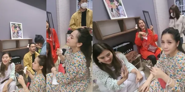 FOTO Nisya Ahmad Tak Lagi Tinggal di Andara, Nagita Slavina Nangis Berpisah dengan Sang Ipar