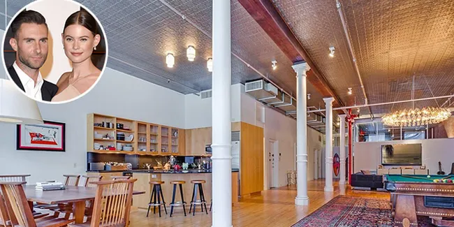 FOTO: Nyaman & Modern, Intip Apartemen Luas Adam Levine - Behati