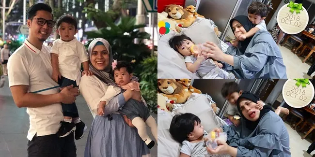 FOTO: Nycta Gina Berbagi Momen Lucu Saat Asuh Anak, Ngakak!