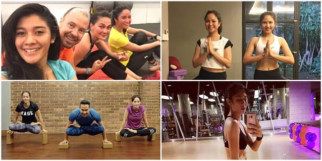 FOTO: Olahraga, Selebritis Ini Masih Cantik Walau Tanpa Make Up!