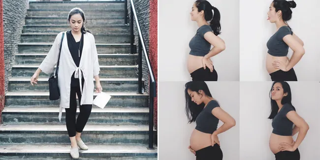 FOTO: OOTD Ayudia Bing Slamet Saat Hamil, Tetap Cantik & Stylish!