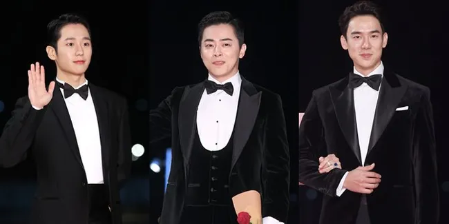 Foto Para Aktor Ganteng di Red Carpet Blue Dragon Awards 2019, Buat Cuci Mata