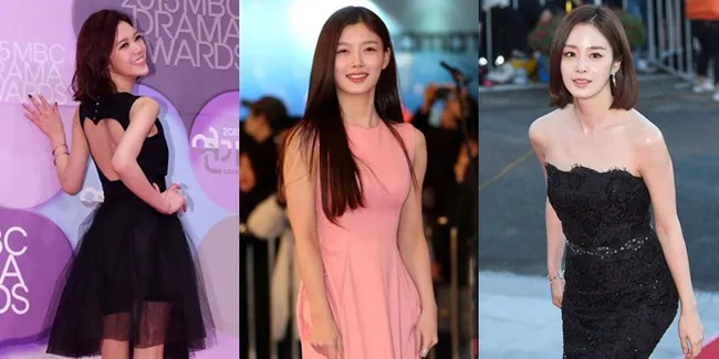 FOTO: Parade Dress Red Carpet Mewah Elegan Bintang Korea 2015