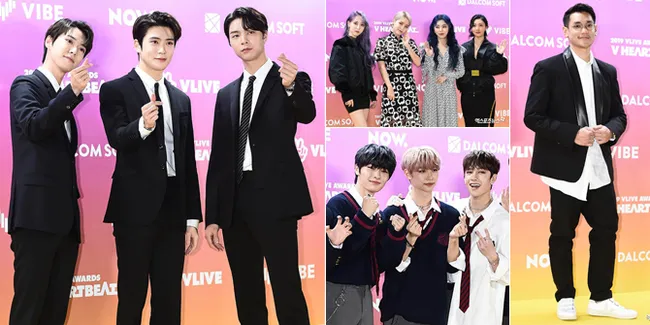 FOTO: Parade Visual di Red Carpet V LIVE Awards V HEARTBEAT 2019, Ada NCT - Afgan!