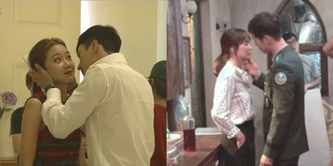 FOTO: Pasangan Drama Korea Latihan Adegan Ciuman, Awas Baper