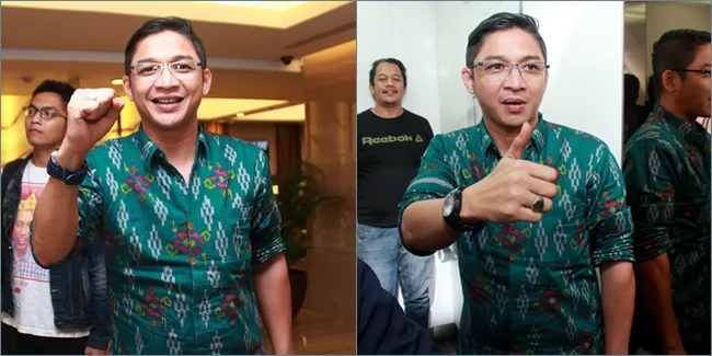 FOTO: Pasha Ungu 'Rayakan' Menang Quick Count di Rumah Sakit