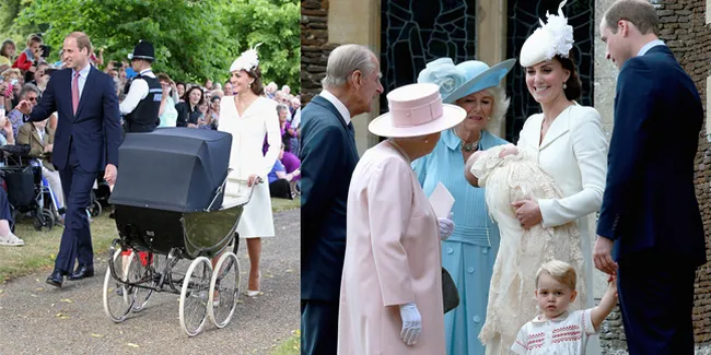 [FOTO] Pembaptisan Charlotte Putri Kate Middleton, Cantik-Klasik!