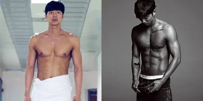FOTO: Pemotretan Gong Yoo Tampil Topless, Bukti Hot Sejak Dulu