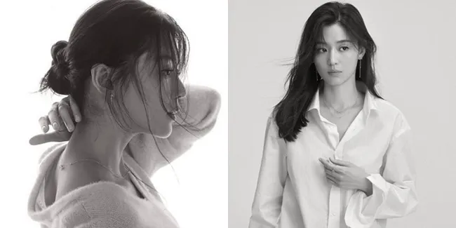 Foto Pemotretan Hitam Putih, Aura Jun Ji Hyun Dipuji Netizens