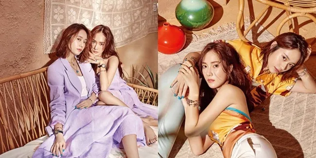 FOTO: Pemotretan Jessica Jung & Krystal, Pamer Pesona Elegan